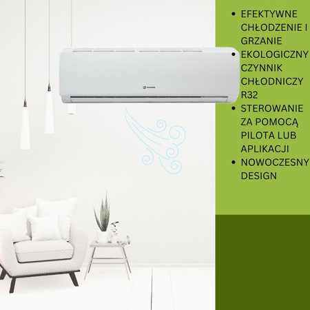 Aparat de aer conditionat split Reventon Vesper 3.5 kW WIFI A++ de perete R32