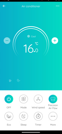 Aparat de aer conditionat split Reventon Vesper 5.0 kW WIFI A++ de perete R32