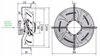 Ventilator industrial de fortare 300mm YWF4E-300B