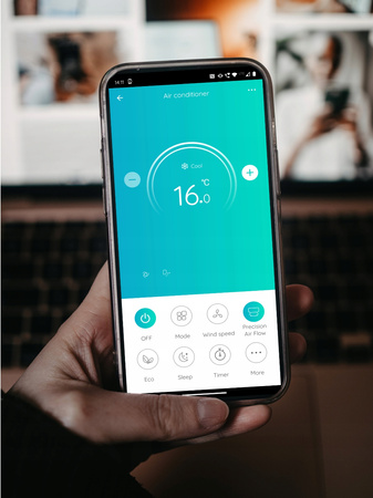 Aparat de aer conditionat split Reventon Vesper 5.0 kW WIFI A++ de perete R32