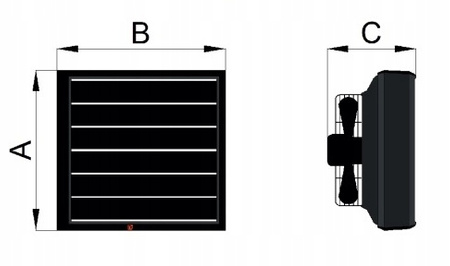 Aeroterma cu agent termic Reventon HC30-3S 34.9kW