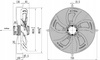 Ventilator industrial. aspirație axială 630 mm YWF4E-630S
