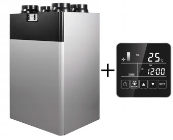 Recuperator de caldura 350 m3/h - Reventon VERTIC 350